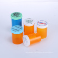Push down and turn plastic push down turn vial container 60 dram plastic vials